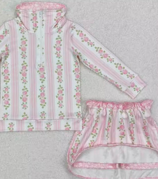 Long Sleeve Skort Sets