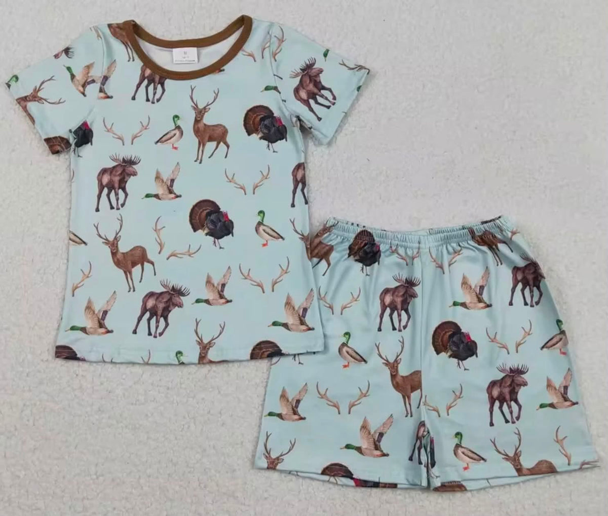 Hunting Short PJ Set