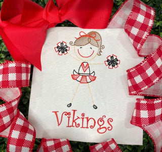 Customized Lil’ Cheerleader Tee or Set